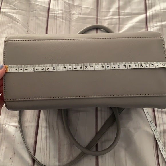 NWT Nine West "You and Me" Gray Handbag/Shoulder Bag - Picture 12 of 14